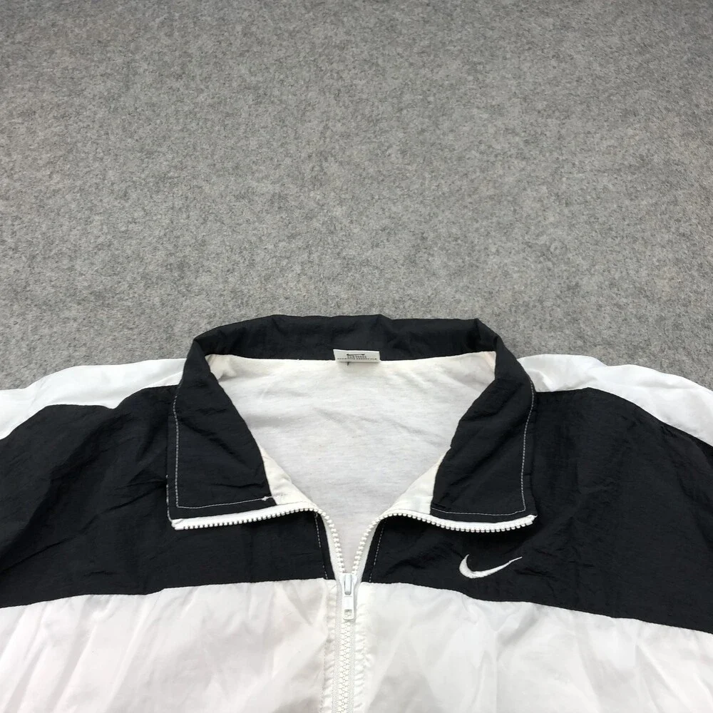 Vintage Nike Jacket Mens XL Windbreaker Swoosh Track Full Zip 90s Taiwan - Picture 4 of 9
